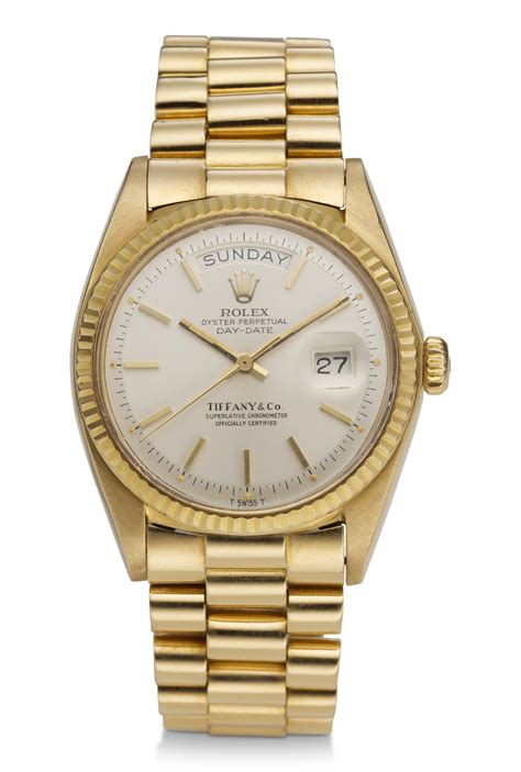 christie confirmation of sale letter tiffany rolex|ROLEX, DAY.